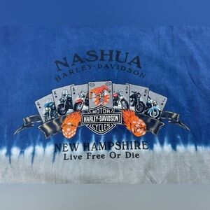 2006 Harley-Davidson Nashua NH Live Free or Die Mens XL 100% Cotton T-Shirt